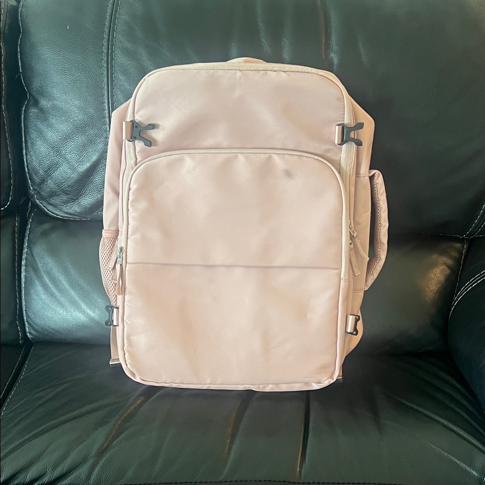 Womens/Girls Pink Travel Backpack